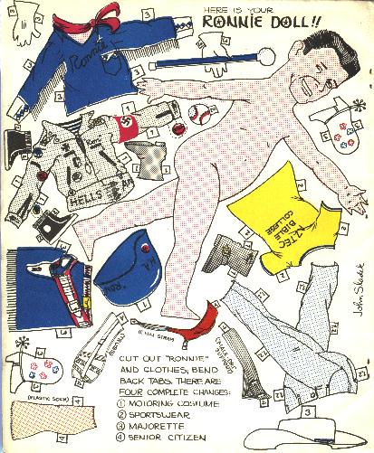 Artwork from Ronald Reagan: The Magazine of Poetry